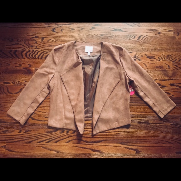 Tan suede jacket - Picture 1 of 5